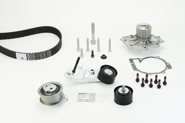 Zestaw paska rozrządu + pompa cieczy chłodzącej do Volvo, CT 1216 WP3, CONTITECH w ofercie sklepu e-autoparts.pl 
